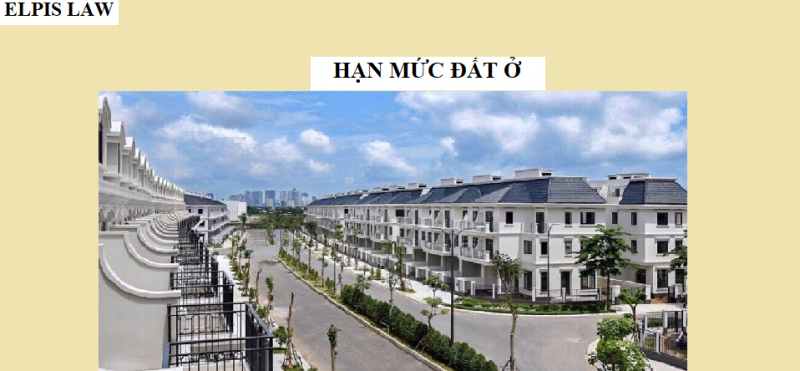 hạn mức đất ở