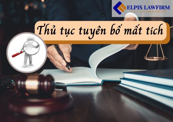 thủ tục tuyên bố mất tích