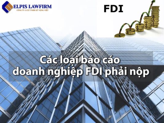 Các loại báo cáo doanh nghiệp FDI phải nộp